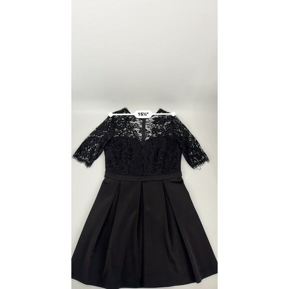 J Taylor Black Lace Dress (B19) - Picture 7 of 11